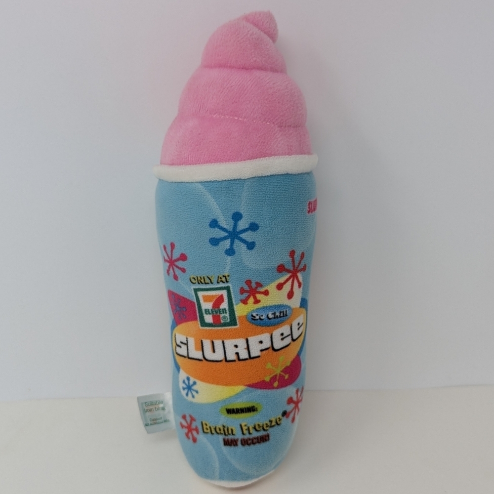 Slurpee Pink Plush 7 Eleven